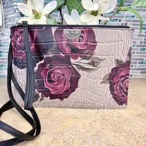 Brighton Victorian Rose clutch / crossbody purse